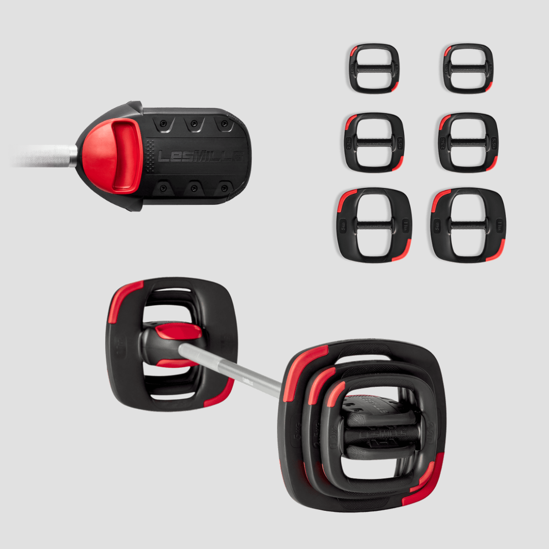 Fitness Les Mills Bar Set Les Mills BARBELL Set – Blue Fitness